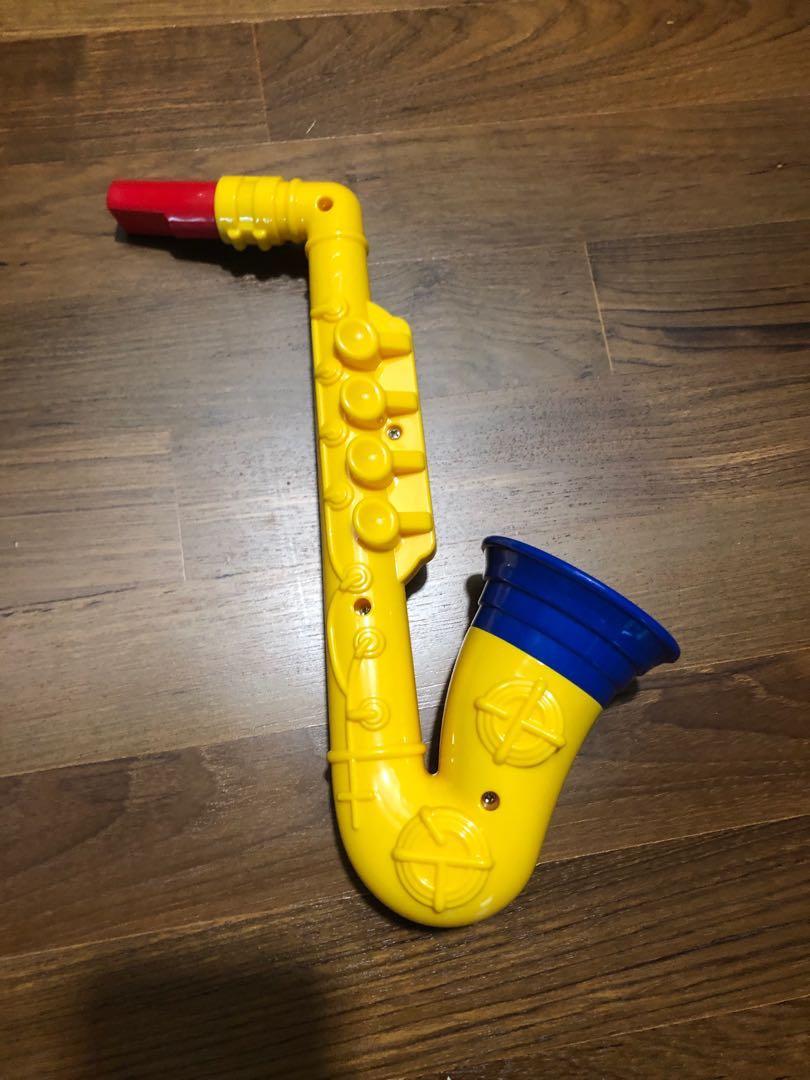 toy saxophone