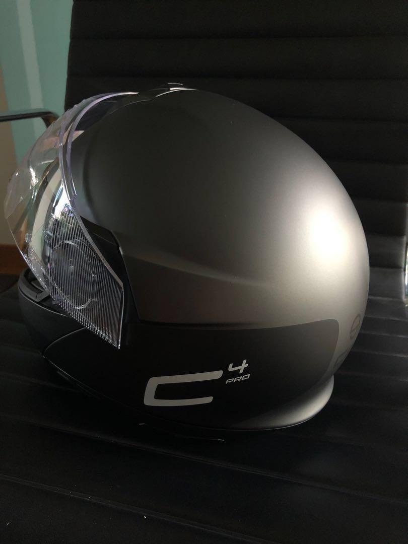 Schuberth C4 Pro Swipe Grey Size 58 59 L Motorcycles