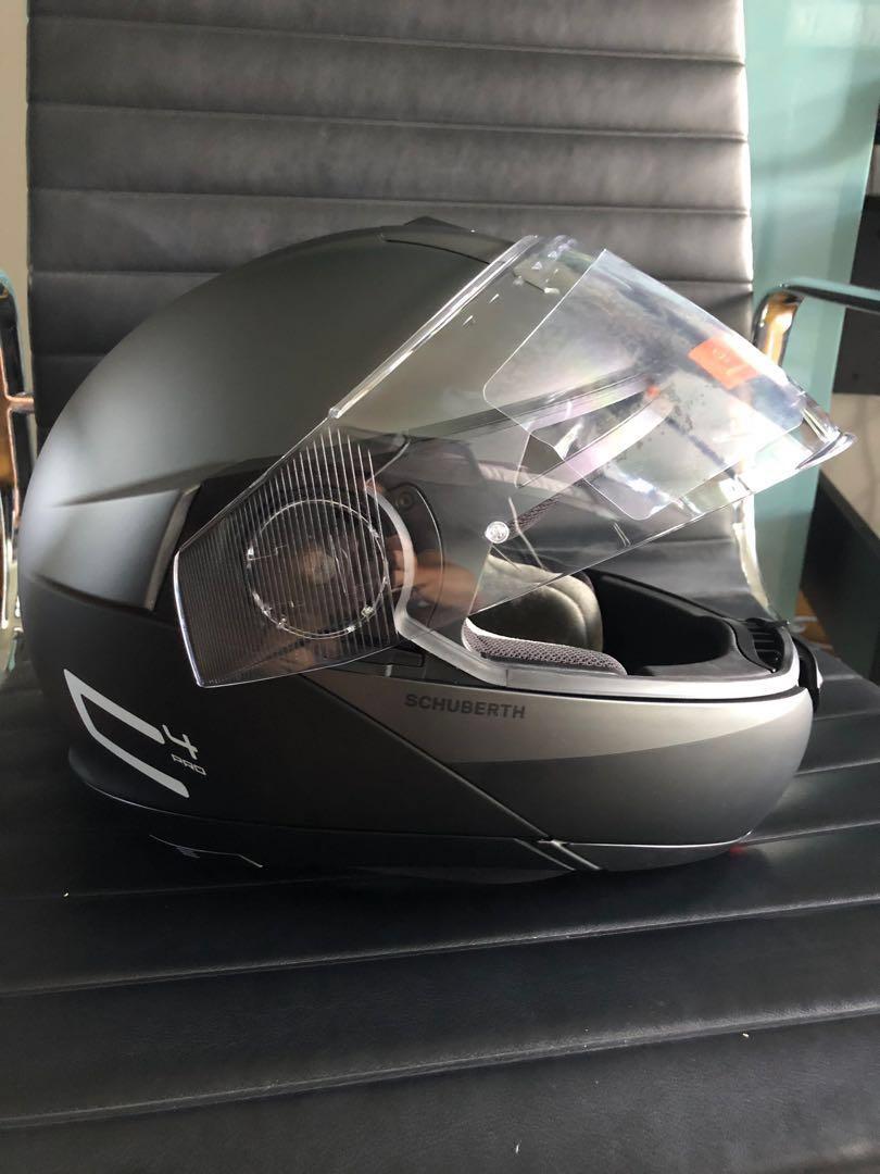 Schuberth C4 Pro Swipe Grey Size 58 59 L Motorcycles