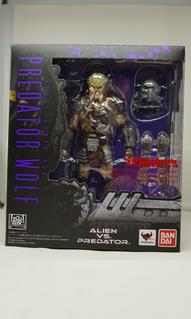 sh monsterarts predator wolf