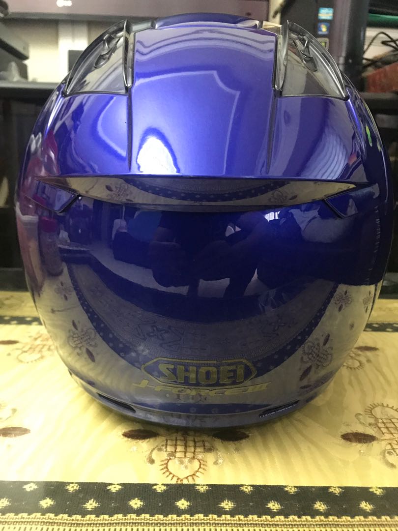 Helmet Shoei J Force 3 Honda Blue Size Xxl 61 62cm Rm350 Helmets Motorcycles Seri Kembangan Imotorbike My