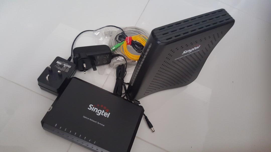Singtel Router/Optical Network Terminal, Mobile Phones & Gadgets ...