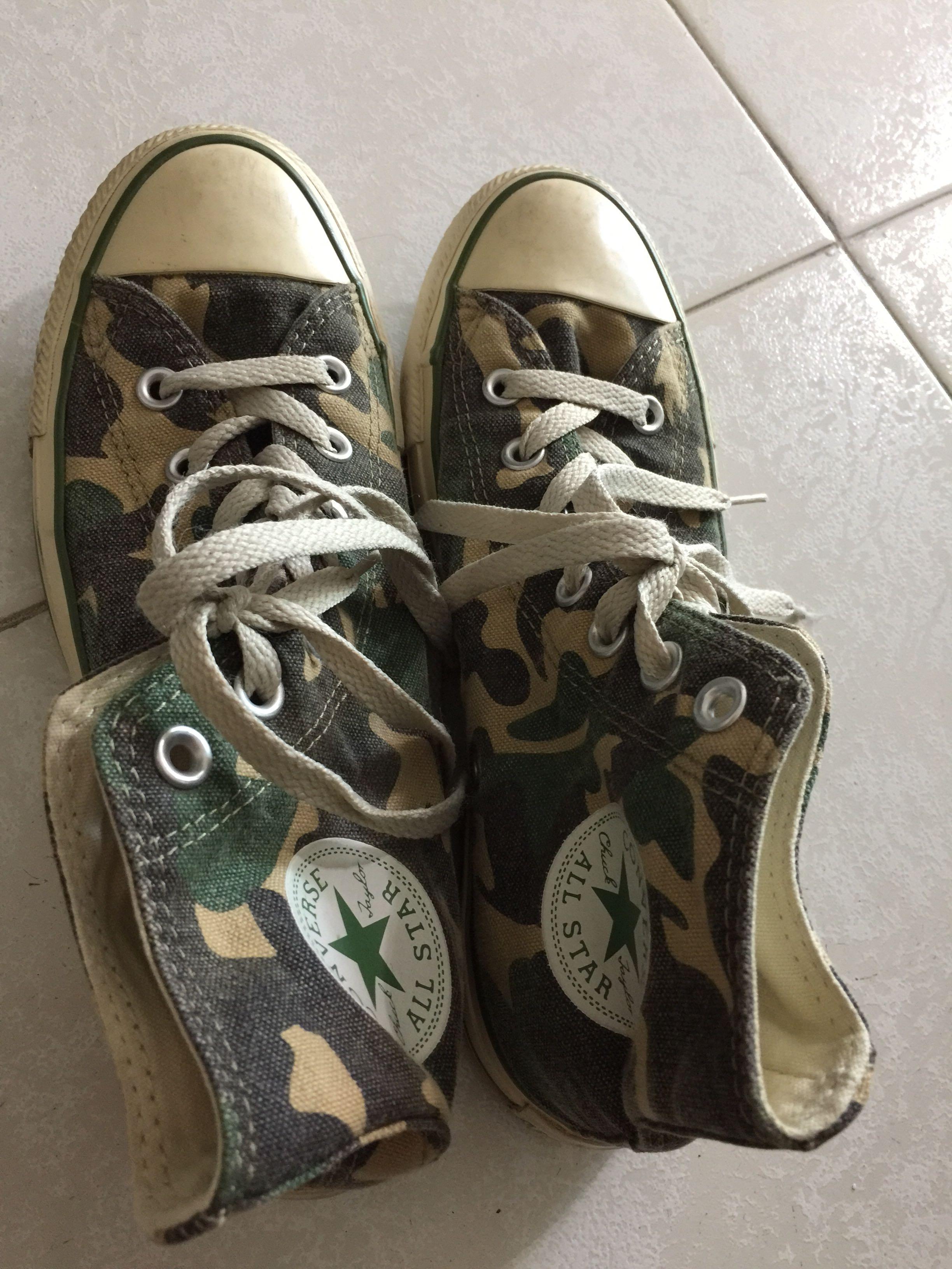 army print converse