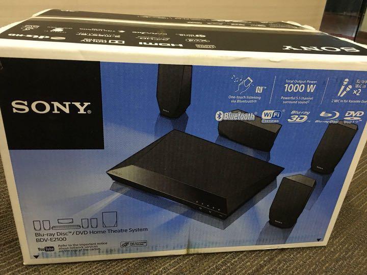 Sony Blu Ray Disc / DVD home theatre system, TV & Home Appliances, TV