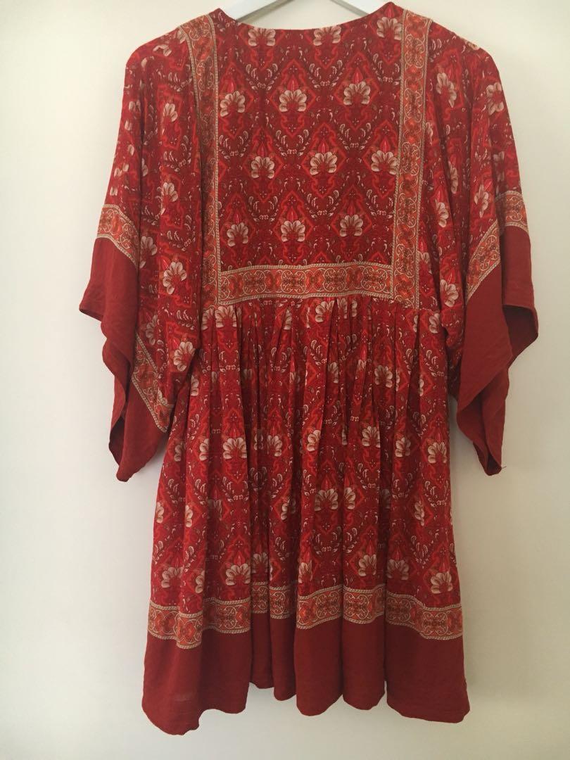 Spell and the Gypsy Collective Jewel Tunic Dress XS 6 8 EUC RRP