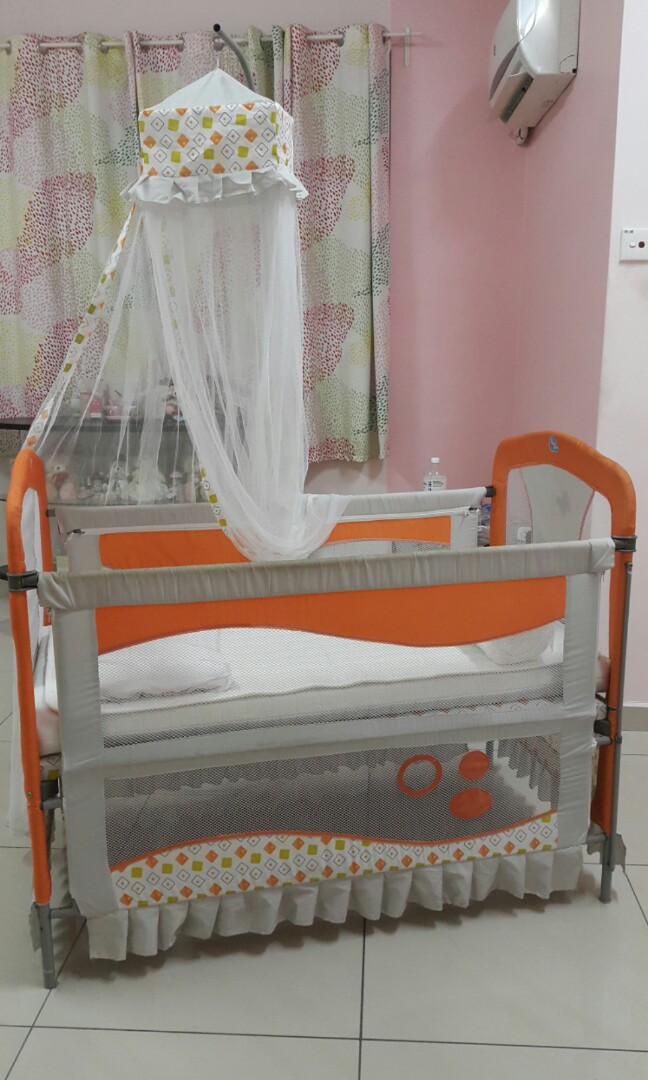 Sweet Cherry Rabien Baby Cot Babies Kids Cots Cribs On Carousell
