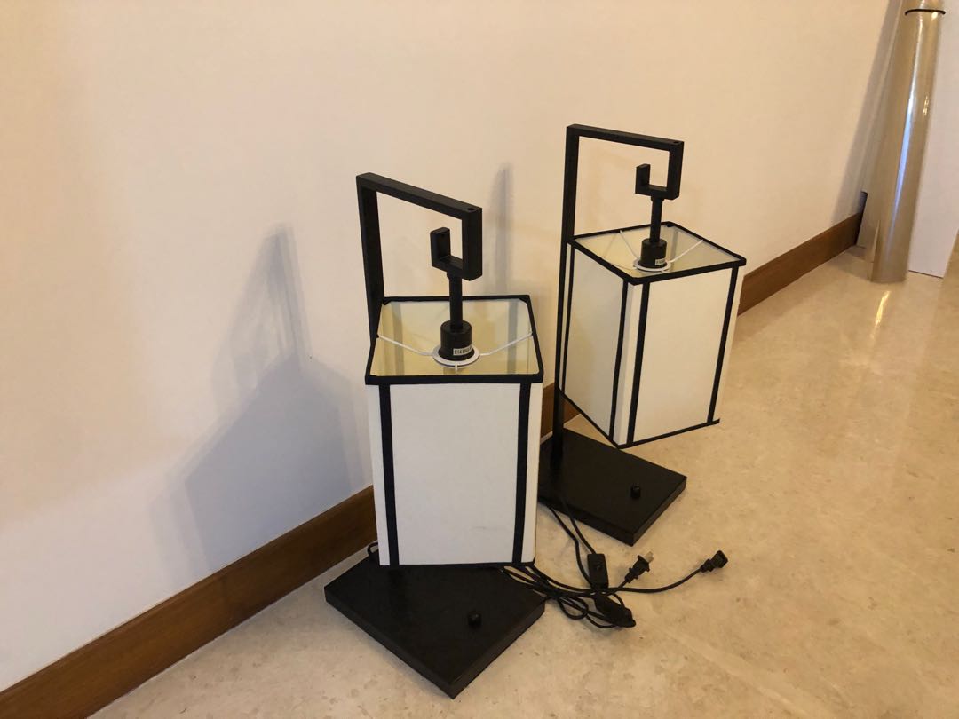 Table Lamps (x2), Furniture & Home Living, Lighting & Fans, Lighting on