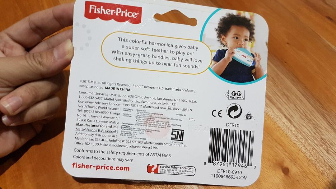 Fisher price harmonica teether sale