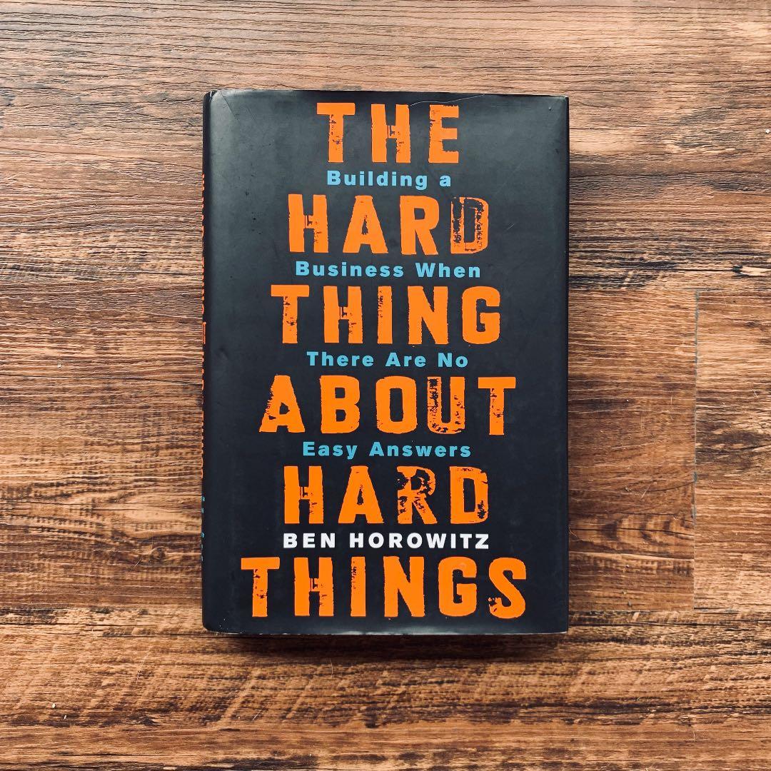 The Hard Thing About Hard Things By Ben Horowitz Books