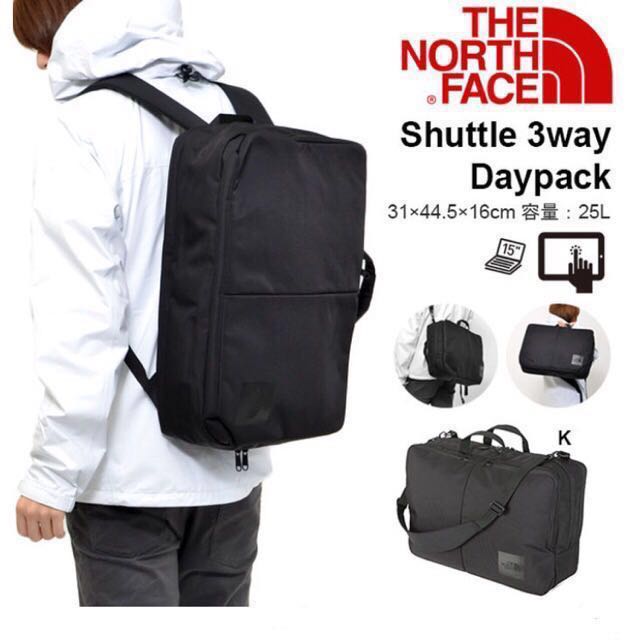 the north face shuttle daypack