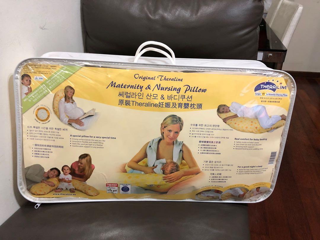 Theraline Nursing Pillow Babies Kids Nursing Feeding On