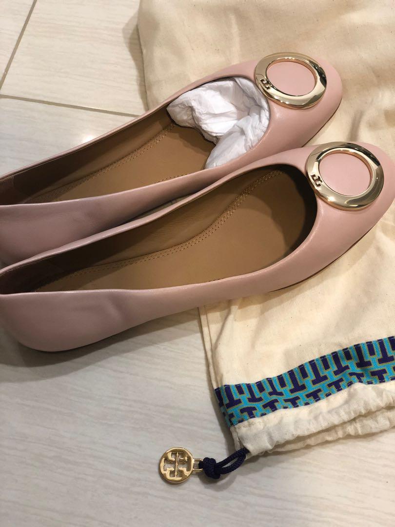 Caterina ballet top flat tory burch