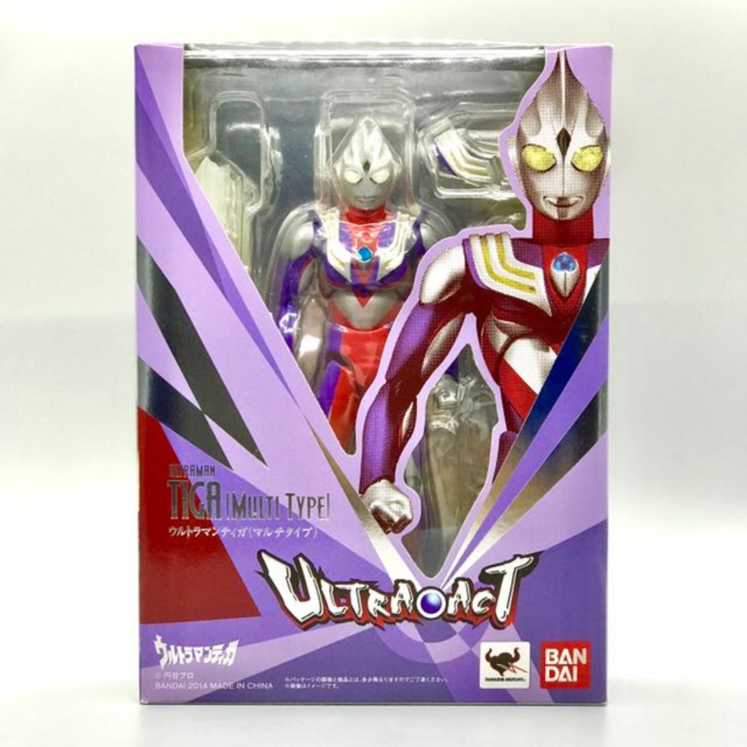 Ultra Act Ultraman Tiga Multi Type 1 Hobbies Toys Toys Games On Carousell