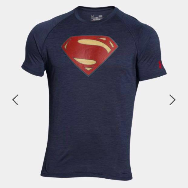 T shirt superman under armour 2025