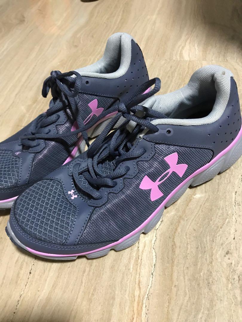 under armour purple trainers