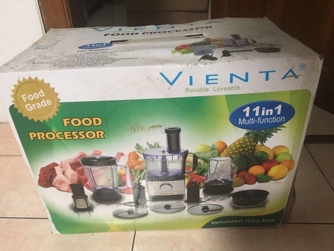 Vienta Food Processor Kitchen Appliances Di Carousell