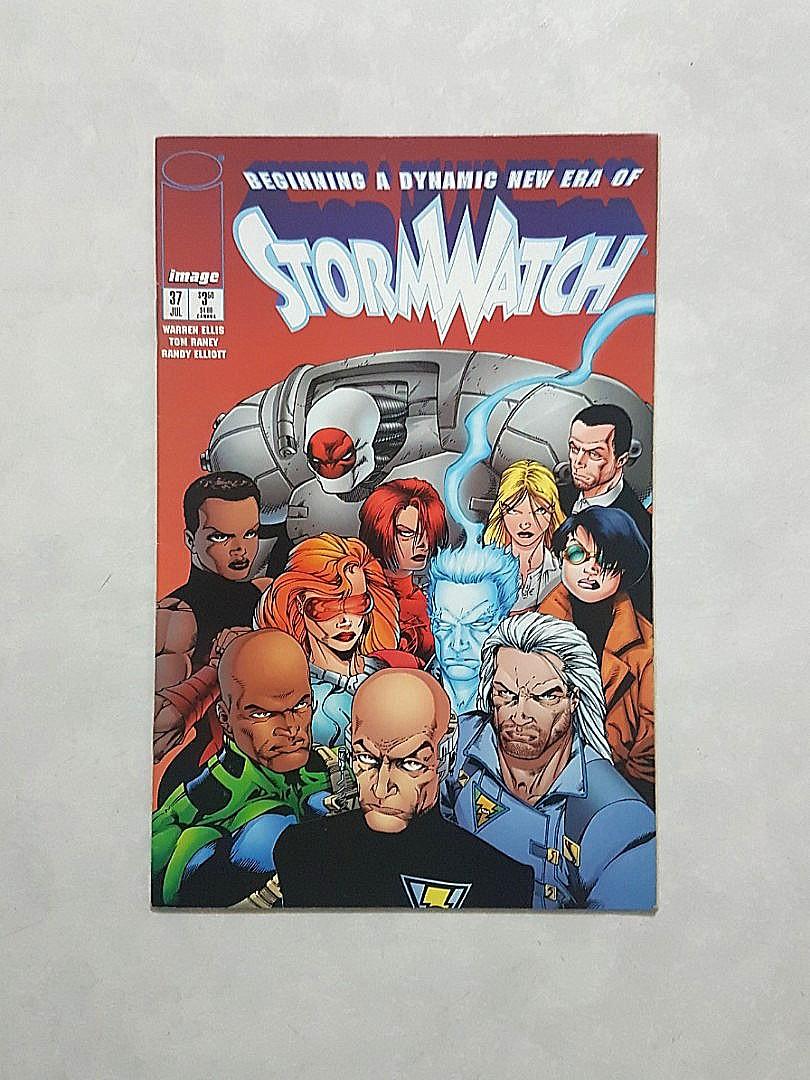 Wildstorm Comics Stormwatch 37 Near Mint Condition Warren Ellis Begins Writing 1st Appearance Of Jenny Sparks Jack Hawksmoor And Rose Tattoo Books Stationery Comics Manga On Carousell
