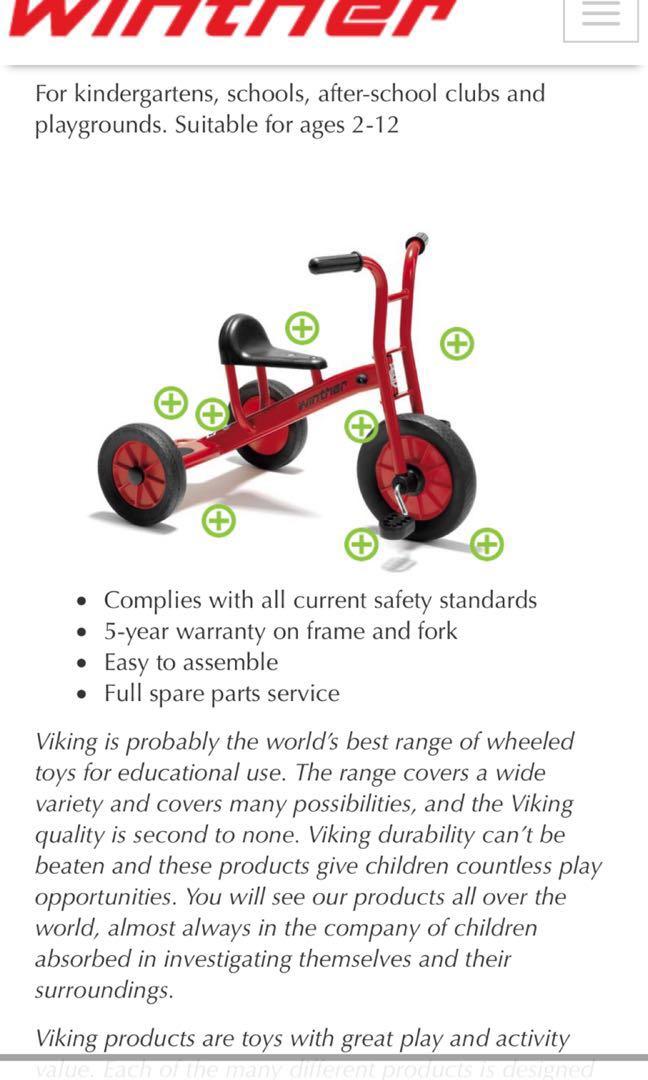 tricycles for school playgrounds