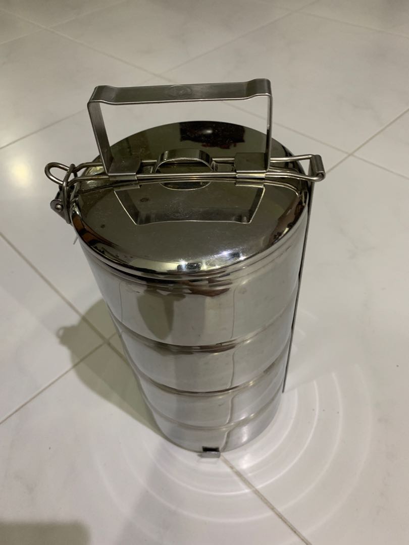 Zebra stainless steel Food carrier, Furniture & Home Living