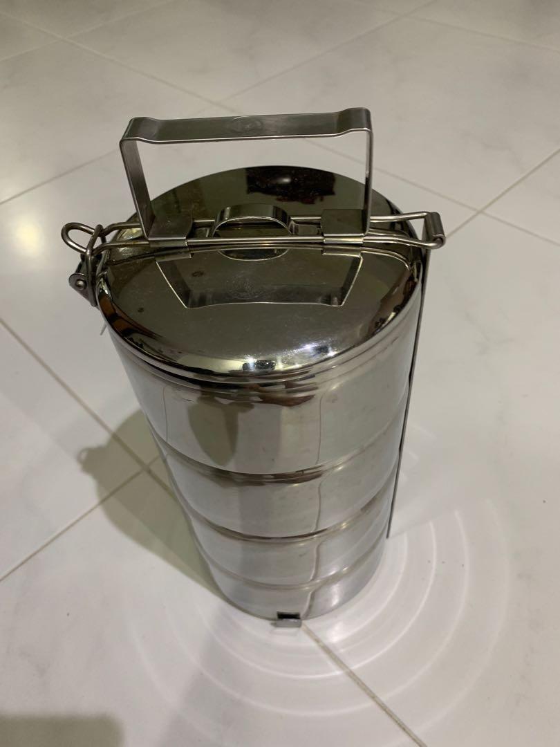 Zebra stainless steel Food carrier, Furniture & Home Living