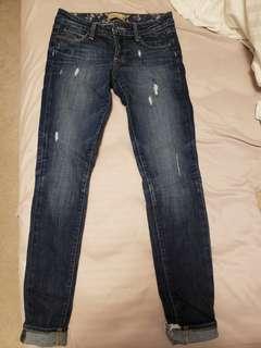 Skinny Paige distressed jeans size 25