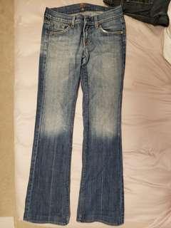 7 for all mankind Jean's size 26
