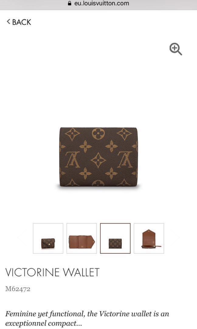 the victorine wallet is so beautiful #slg #luxuryleathergoods #lvwalle