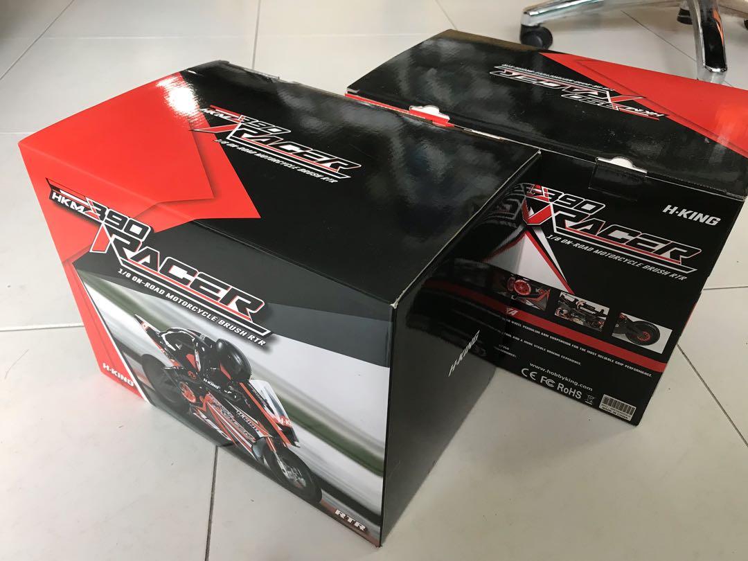 RC 1/8 scale motorcycle HKM390 RTR, Hobbies & Toys, Toys & Games on