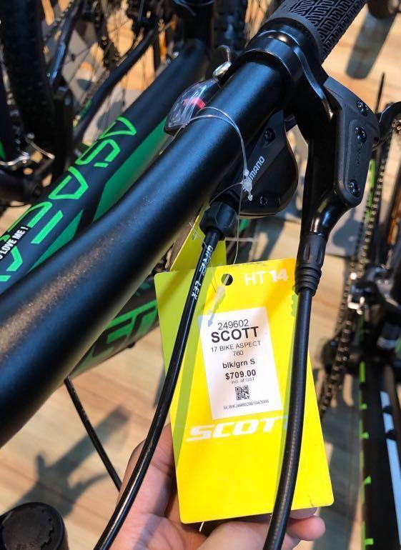 Scott aspect hotsell 760 yellow