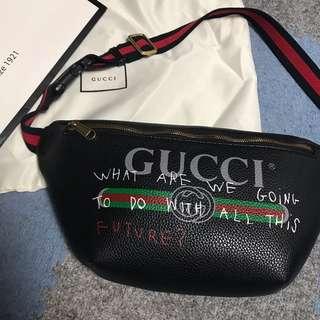 翻玩GUCCI腰包