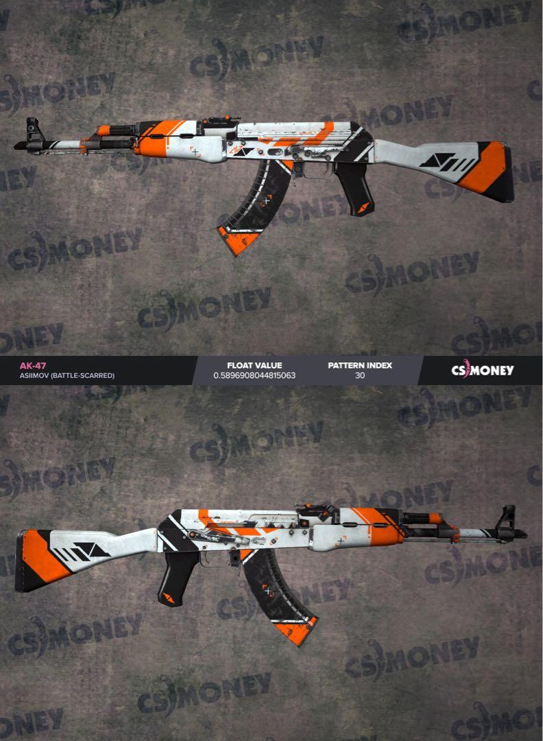 67 Market Csgo Ak 47 Asiimov Toys Games Video Gaming In Game Products On Carousell - ak47 csgo roblox