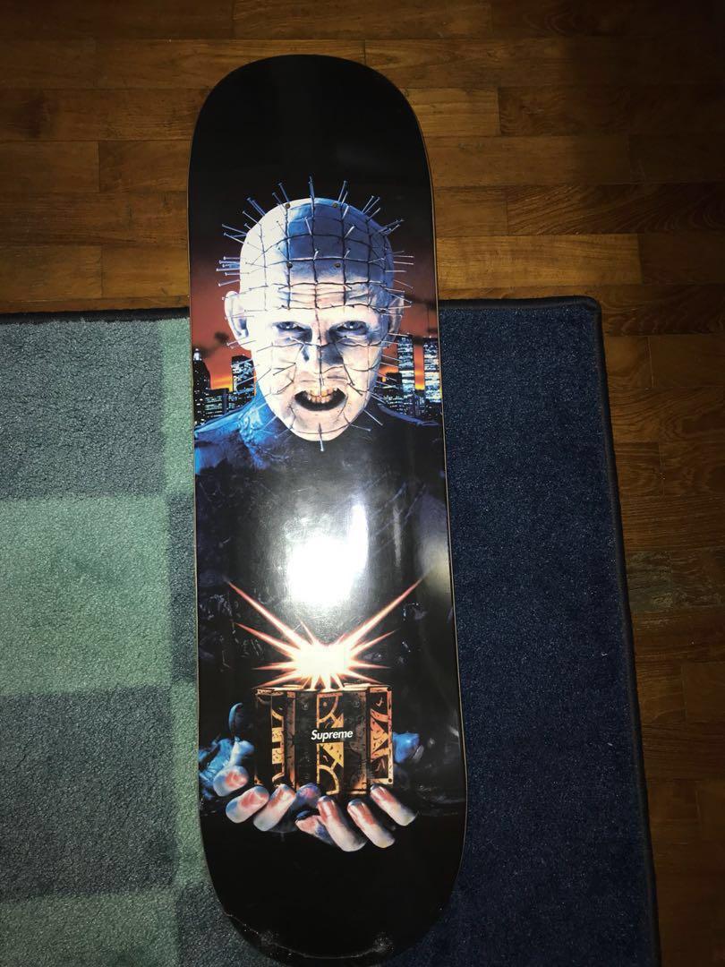 supreme hellraiser skateboard deck