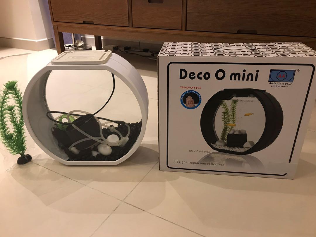 Deco o mini sales aquarium