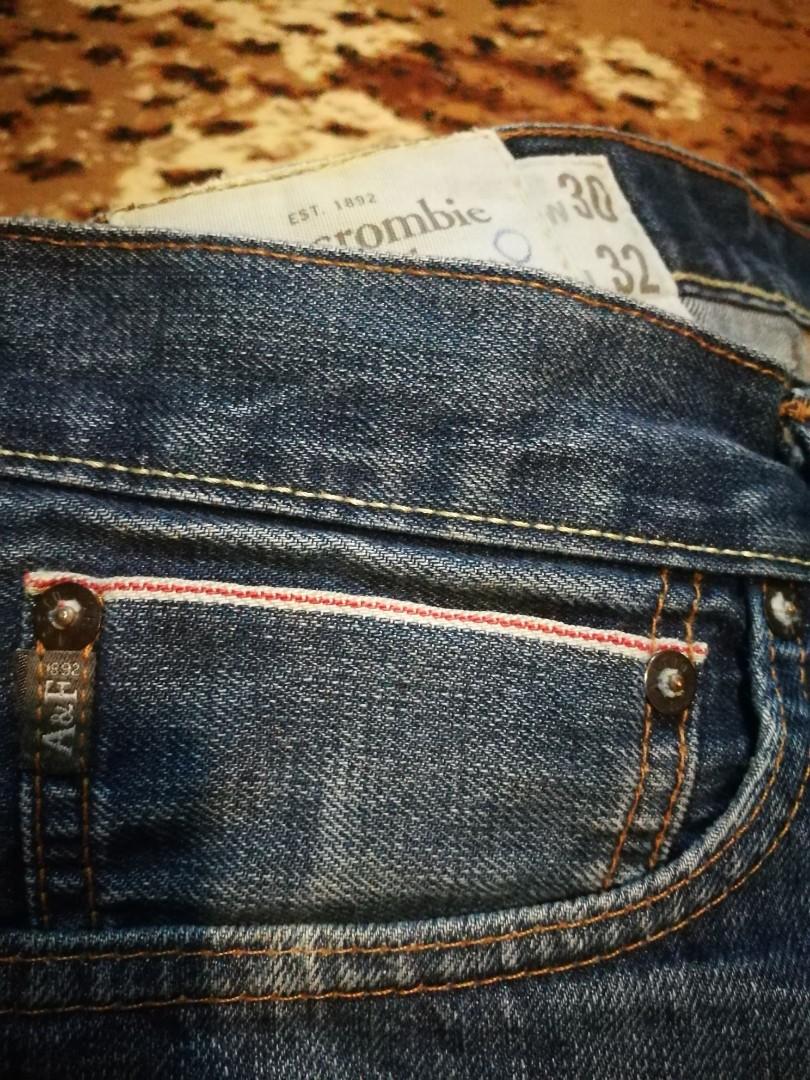 Abercrombie Fitch selvedge Jeans