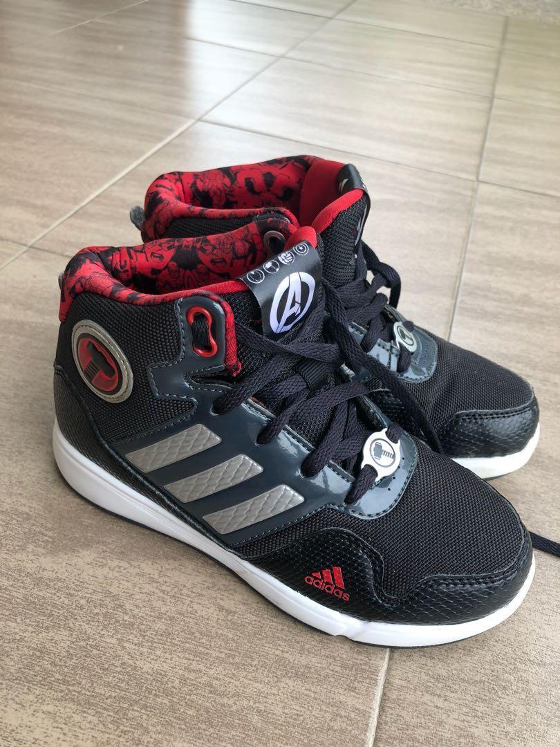 Adidas Ortholite Marvel Thor Hi cut Shoes Boys UK13 Babies
