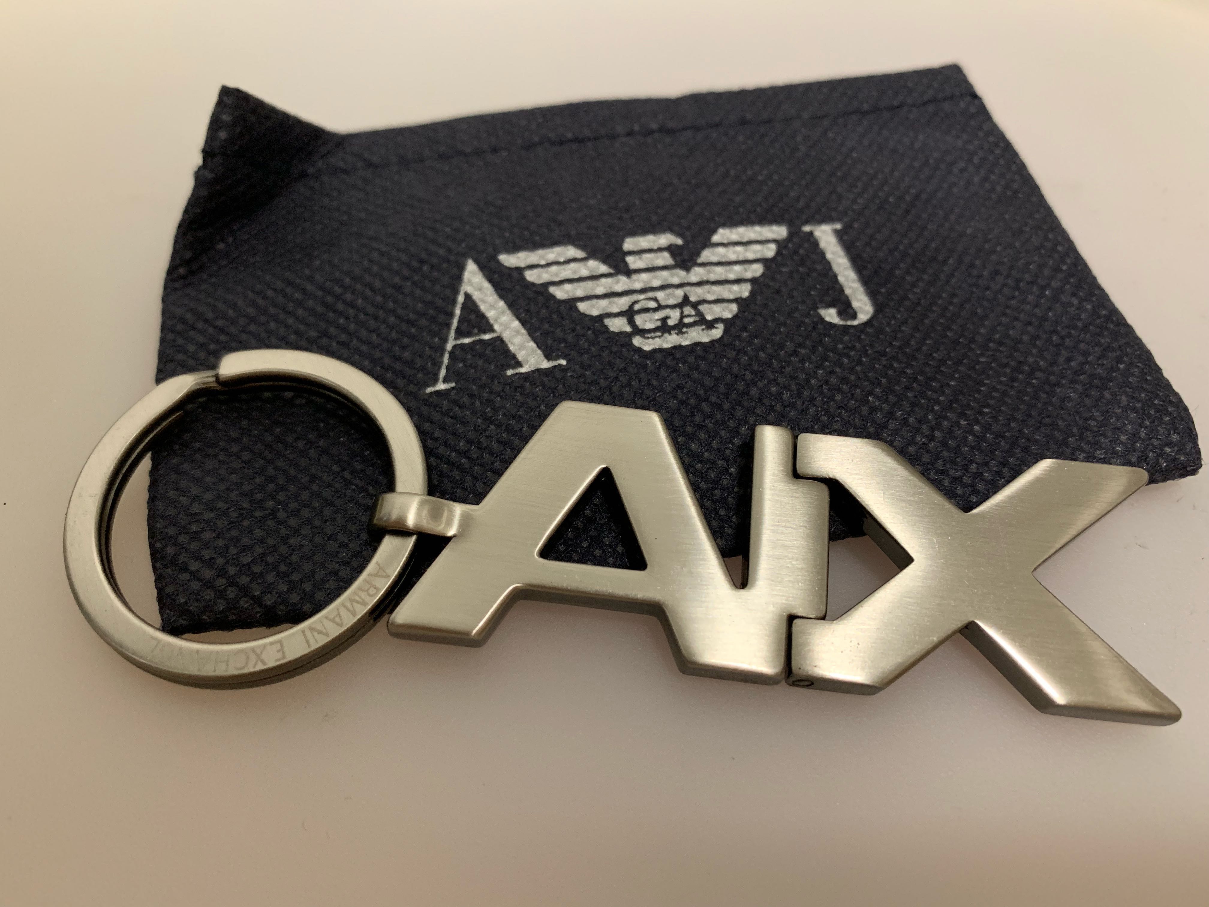 armani exchange keychain