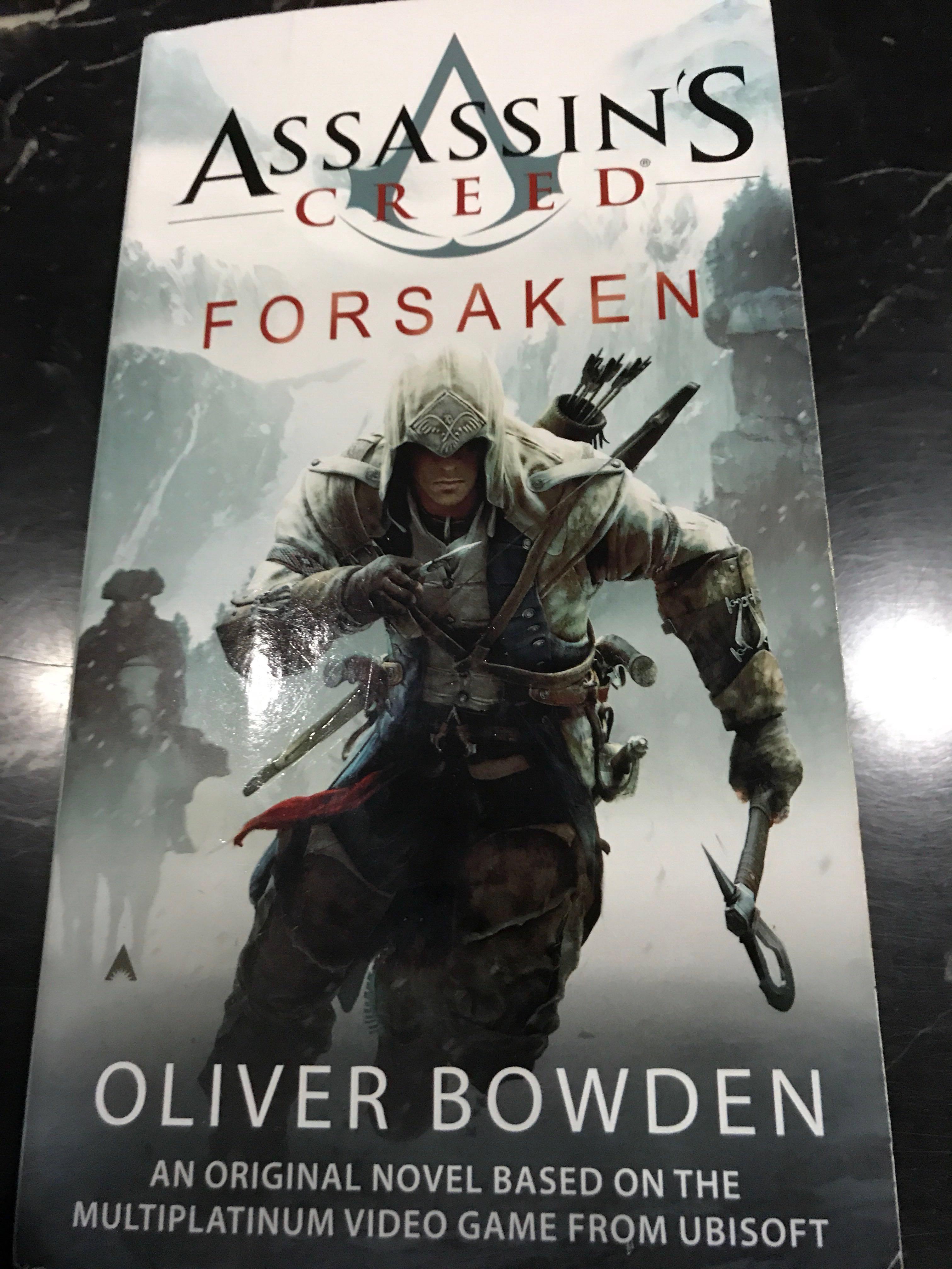 Assassin S Creed Forsaken By Oliver Bowden Books Stationery