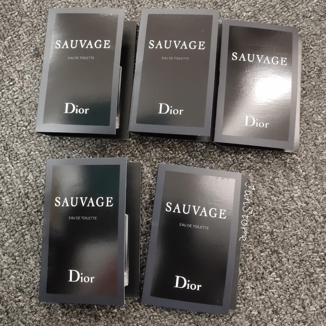 Authentic Dior Sauvage Sample Mfeb20 Health Beauty Perfumes Nail Care Others On Carousell