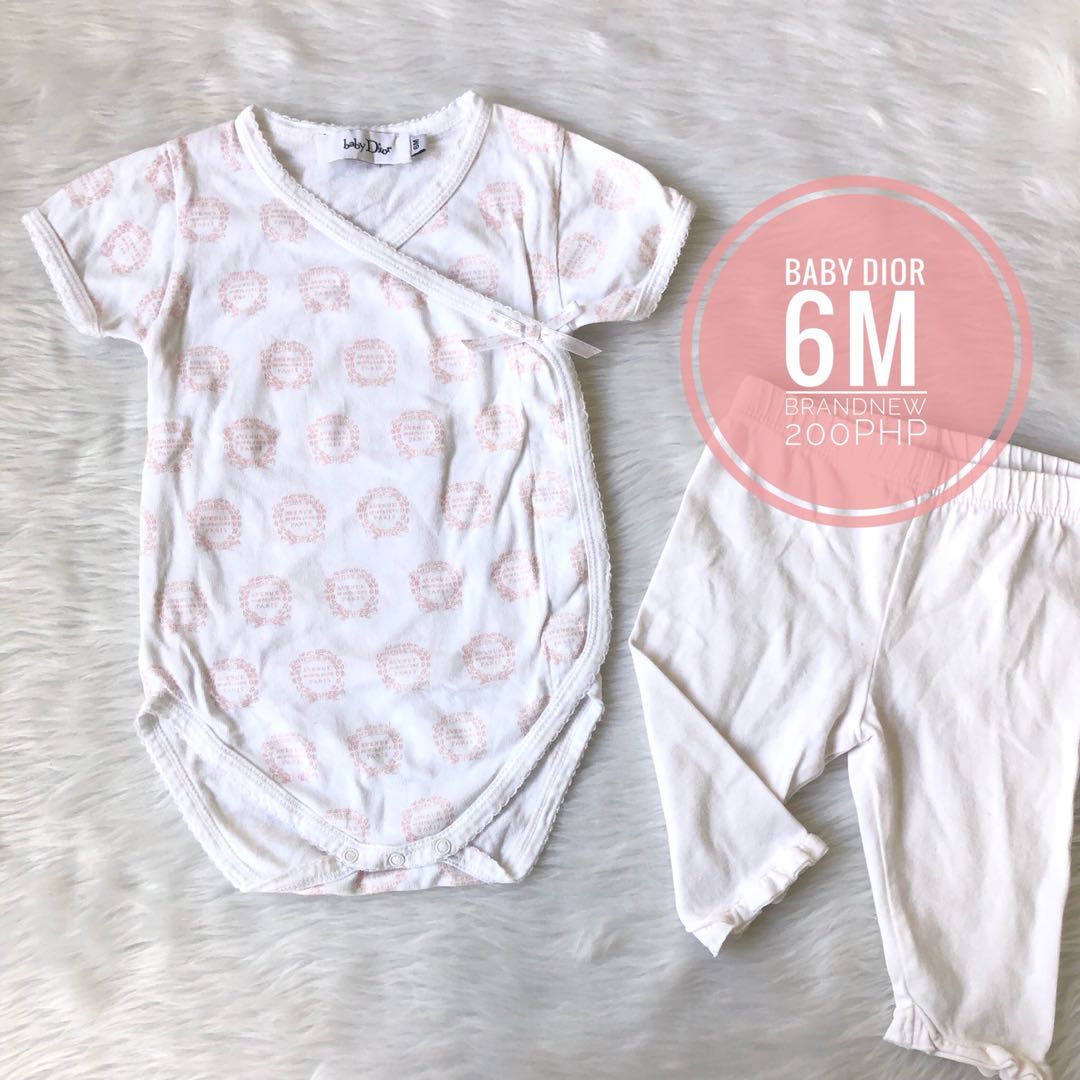 Baby 2025 dior onesie