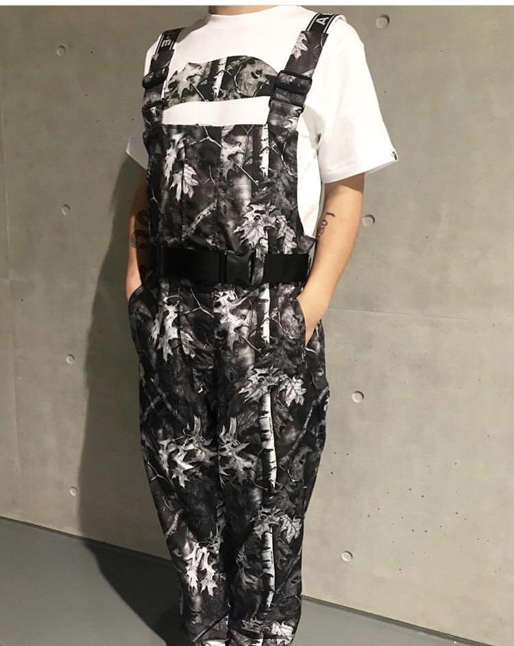 APE BAPE FOREST CAMO OVERALL オーバーオール