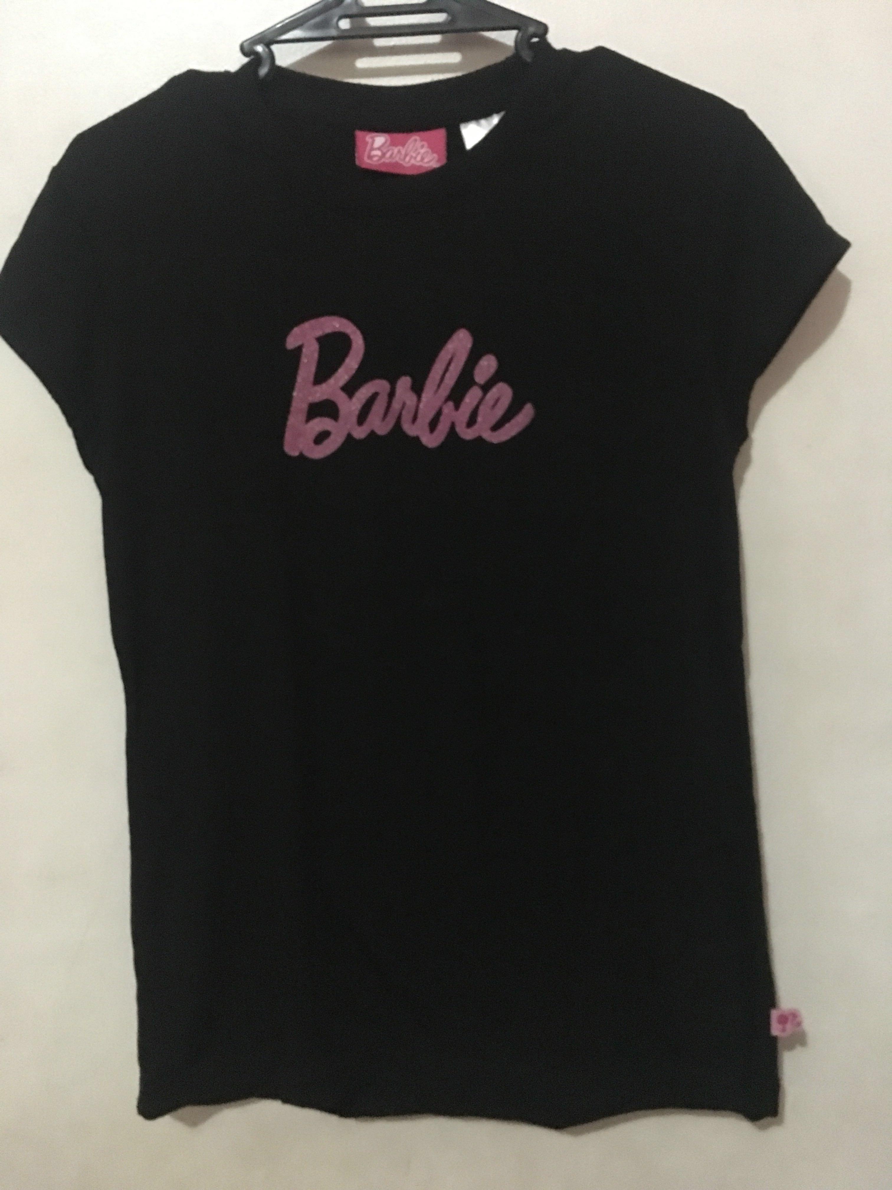 barbie black shirt