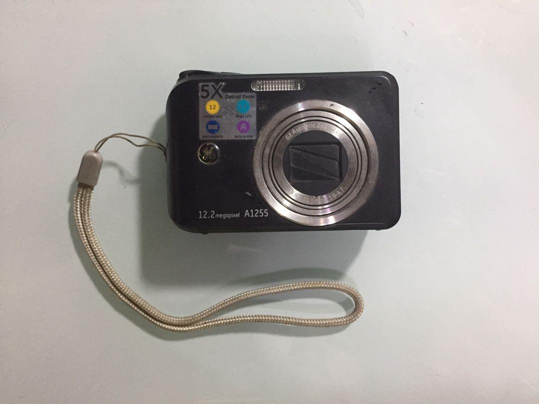 BARGAIN GE 12.2 Megapixel Camera (Category: Cameras) located in Manila. Submitted by lucy_lemon (Listing ID 207553105, Image 1). Description: Very old camera. Requires a very powerful battery in order to work....