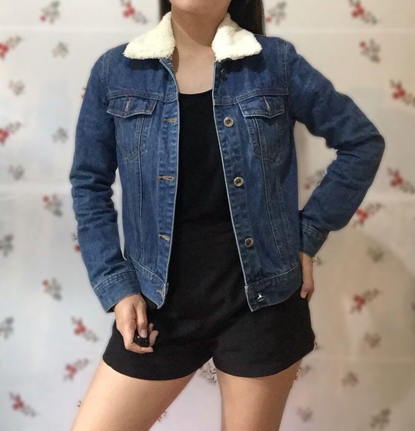 Bench Denim Jacket Women s Fashion Coats Jackets and Outerwear on Carousell