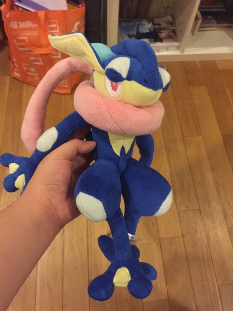 greninja plush toy
