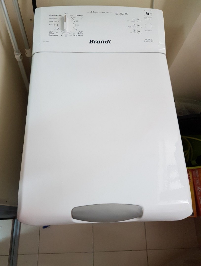 Brandt Washing Machine, Home Appliances, Cleaning & Laundry on Carousell