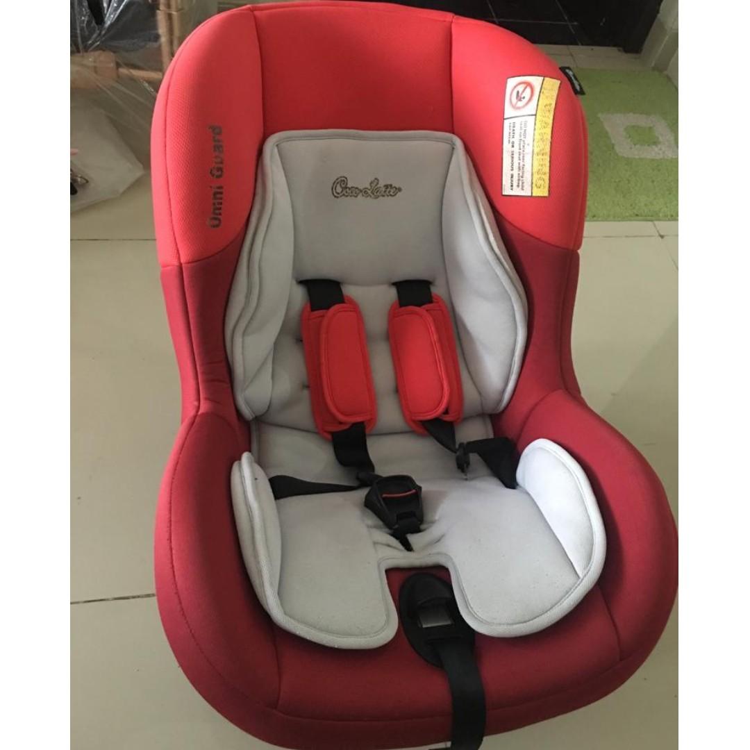 Car Seat Brand Cocolatte Dudukan Bayi Anak Mobil Omni Guard Red Beige Bayi Anak Kereta Kursi Goyang Gendongan Bayi Di Carousell