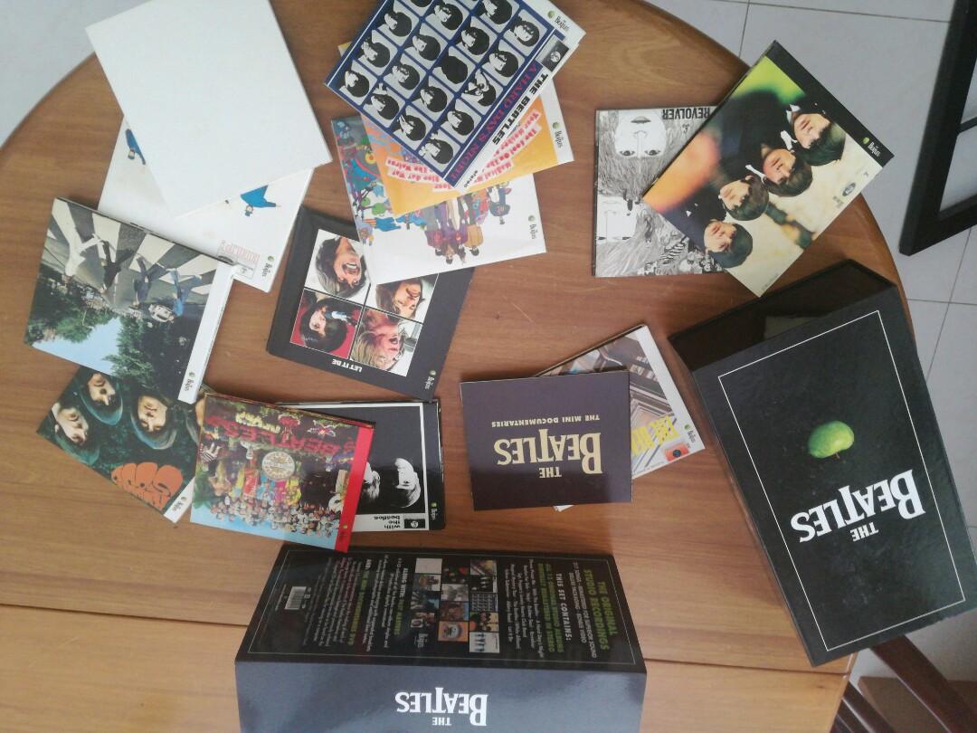 Cd Beatles Box Set Music Media Cds Dvds Other Media On Carousell Japanese original box set of the beatles contains 5 albums released in japan from 1964 through 1965. carousell