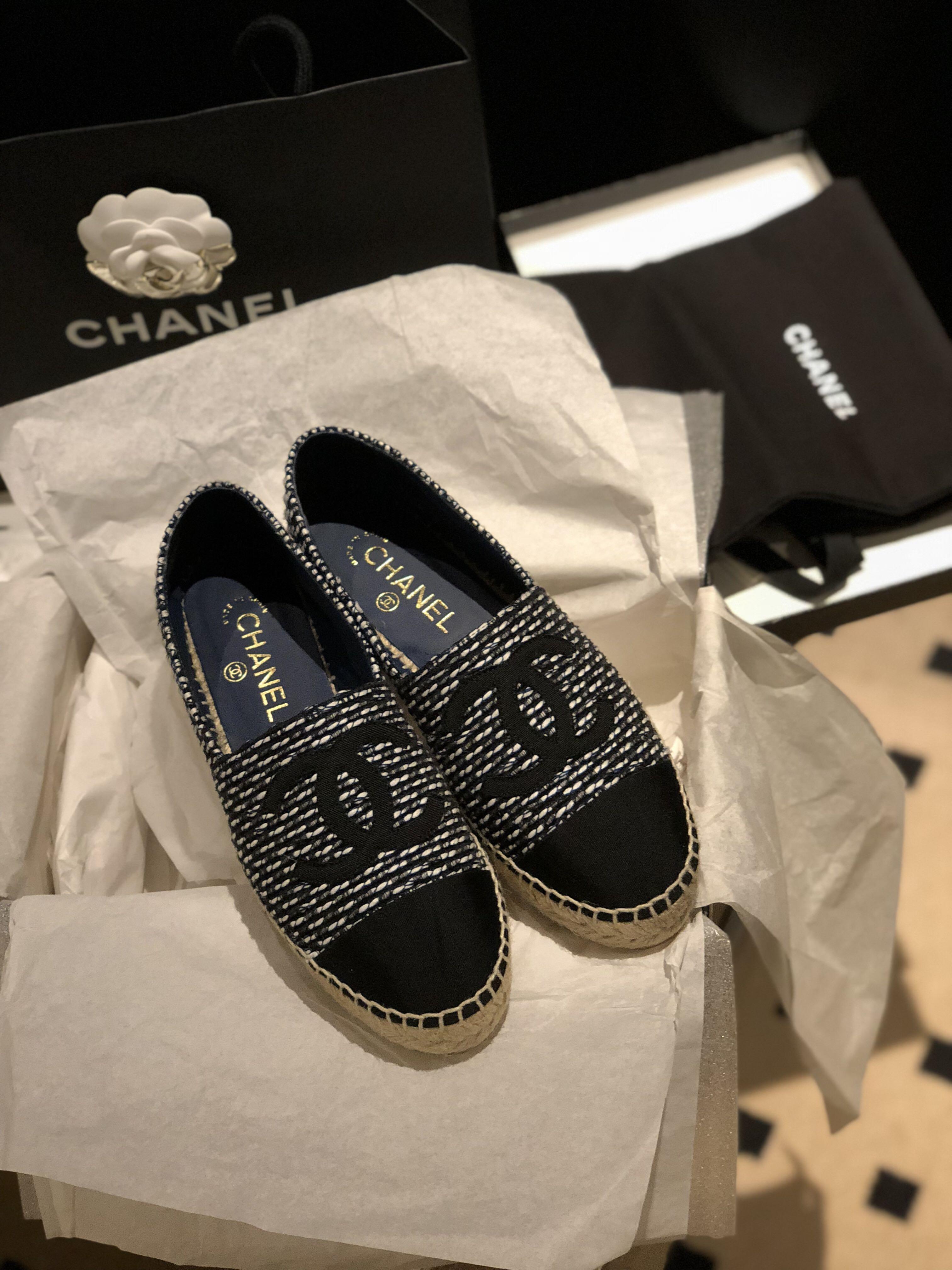 Chanel Espadrilles (Seasonal), Sneakers Footwear Carousell