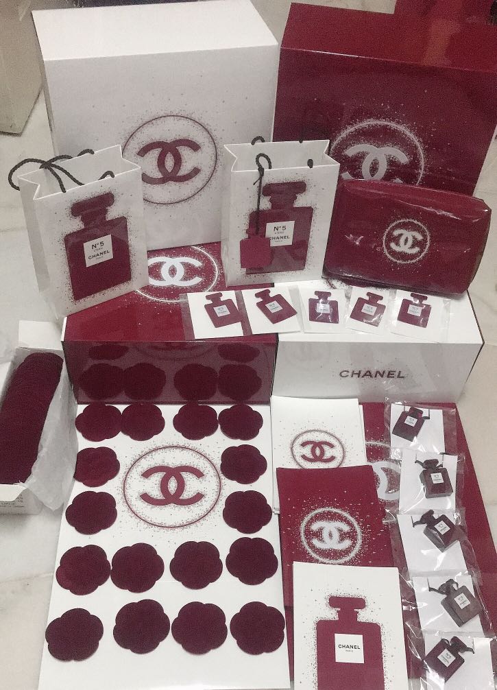 Chanel gift boxes, Luxury, Accessories on Carousell