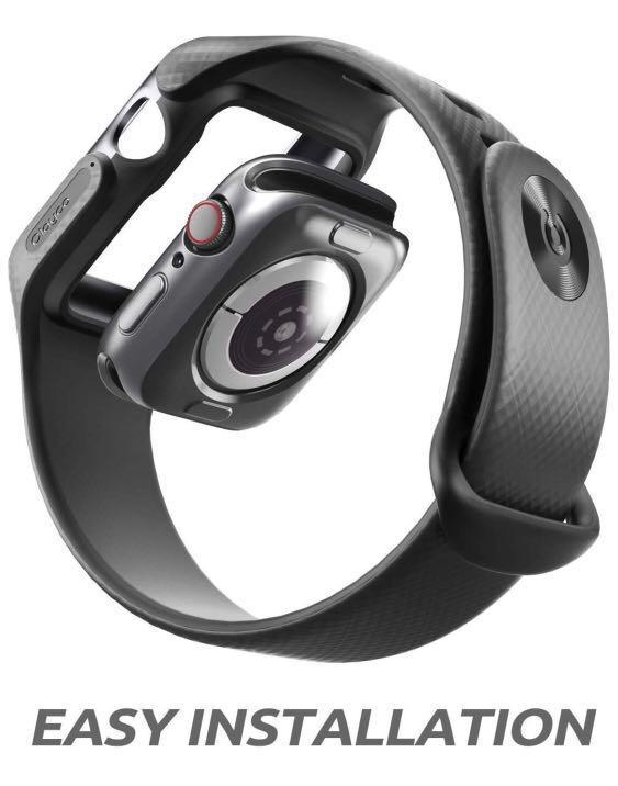 Clayco Hera Case with Strap for Apple watch 4 44mm Mobile Phones Gadgets Wearables Smart Watches on Carousell